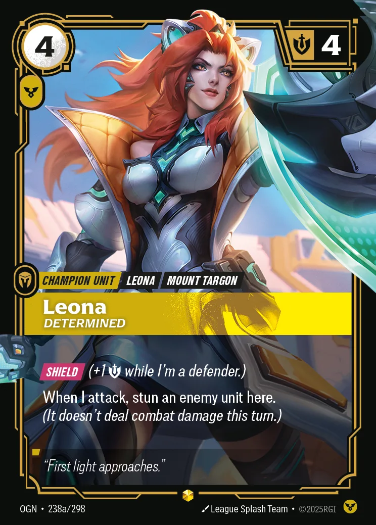 Leona - Determined (Alternate Art)