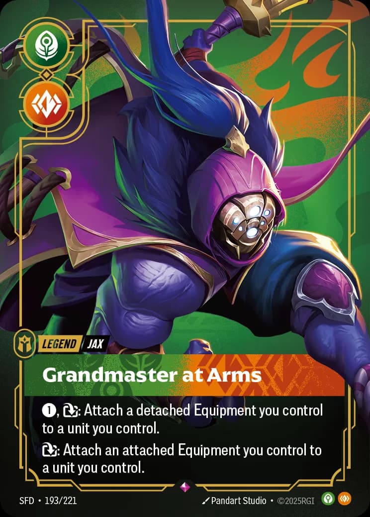 Jax - Grandmaster At Arms (Metal)