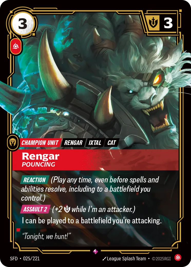Rengar - Pouncing