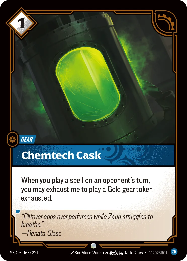 Chemtech Cask