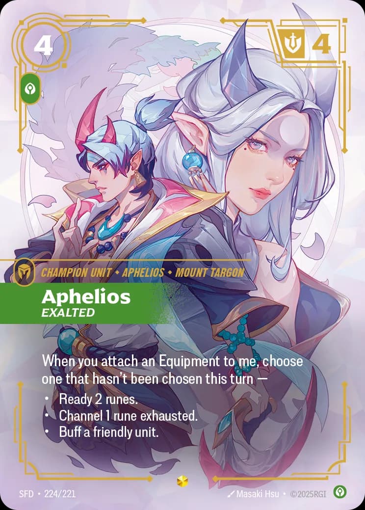 Aphelios - Exalted (Overnumbered)