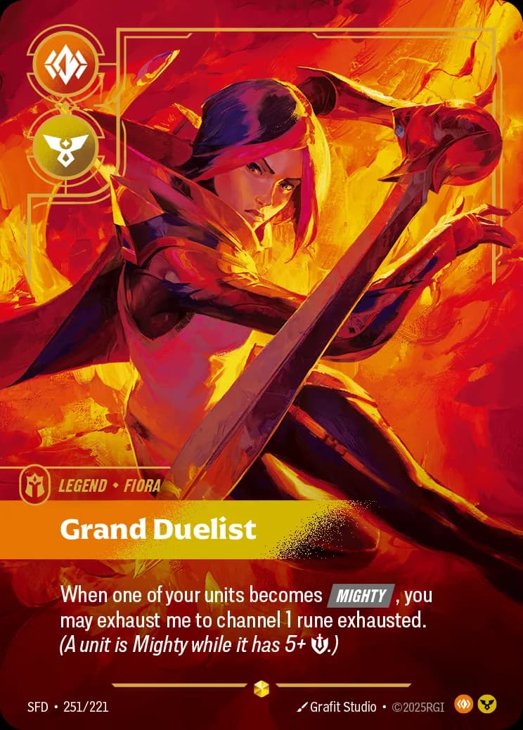 Fiora - Grand Duelist (Overnumbered)