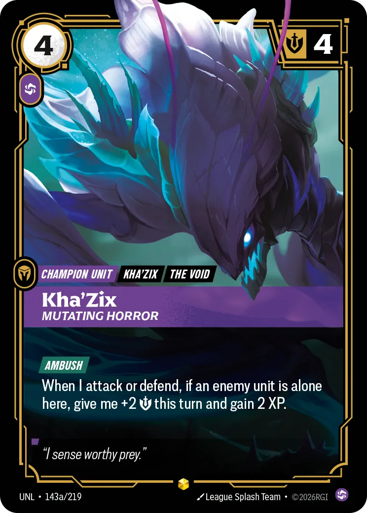 Kha'Zix - Mutating Horror (Alternate Art)
