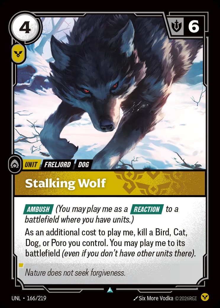 Stalking Wolf