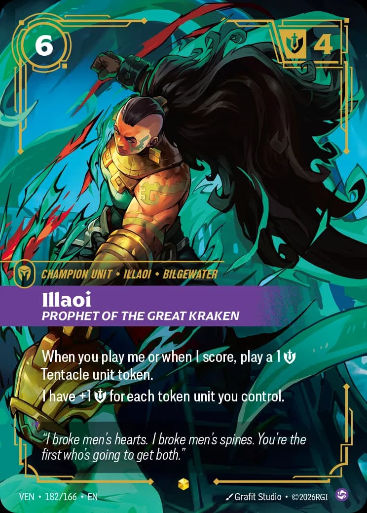 Illaoi, Prophet of the Great Kraken (Overnumbered)